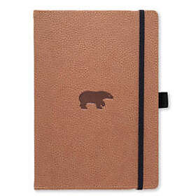 Dingbats * Wildlife A5+ Lined - Brown Bear Notebook