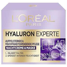 L'Oréal Paris Hyaluron Experte Nattkräm & Mask