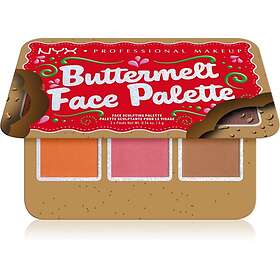 NYX Professional Makeup Holiday Buttermelt Face Palette