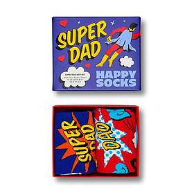 Happy Socks Super Dad 2-Pack