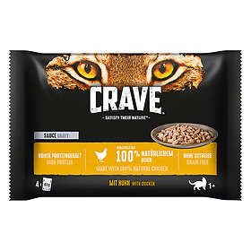 Crave Cat Pouch Multipack 4x0,085kg