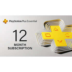 Sony PlayStation Plus Essential - 12 Months Subscription Card