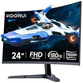 Koorui 24" Full HD VA 180Hz Curved Gaming Monitor