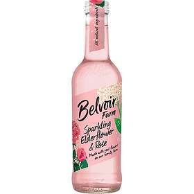 Belvoir Fruit Farms Fläder & Ros Lemonad Glas 0.275l