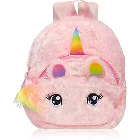 BrushArt KIDS Fluffy unicorn backpack Small (20 x 23 cm)