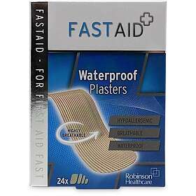 Robinson Healthcare Fast Aid Waterproof Plasters 24 Pack