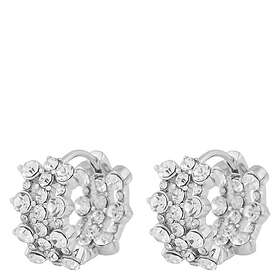 Snö Of Sweden Sprinkles Small Tripple Crystal Ring Ear Silver Cle 1358-6700 012-