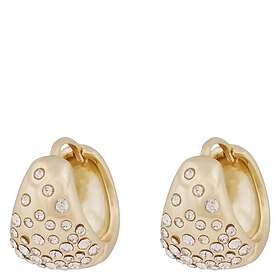 Snö Of Sweden Sprinkles Core Small Oval Ring Ear Gold Clear Onesi 1358-6500 251-