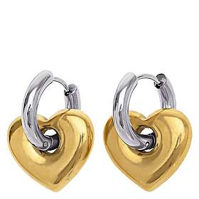 Timi Of Sweden Sadie Heart Hoop Earrings 8524806