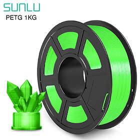 Sunlu PETG Filament Grøn 1.75mm 1kg