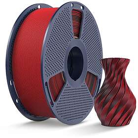 Sunlu PLA Matte Dual Color Svart Röd 1.75mm 1kg