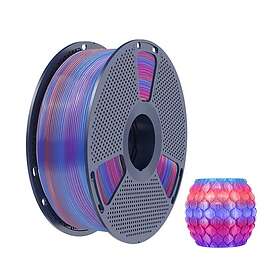 Sunlu PLA Transparent Rainbow-02 Silver 1,75mm 1kg