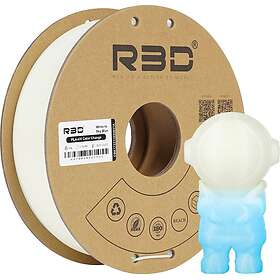 R3D PLA UV Fargeforandring Hvit til Blå 1,75 mm 1kg