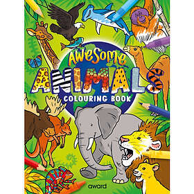 Awesome Animals Colouring Book (häftad, eng)
