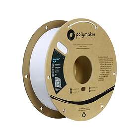 Polymaker PolyLite PLA Kald Hvit 1.75mm 1kg