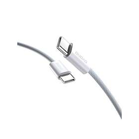Dudao USB-C - USB-C PD 30W 2m vaaleansininen