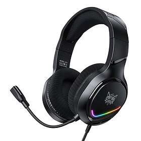 Lenovo ONIKUMA X31 Trådbundna Over-Ear Gaming Headset med mikrofon och LED-belysning