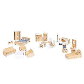 Pinolino Dukkehusmøbler 20-delt