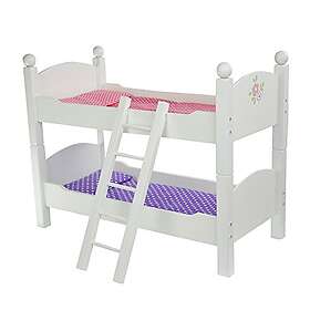 Olivia's Little World Wooden Bunk Bed Doll Accessory TD-0095A