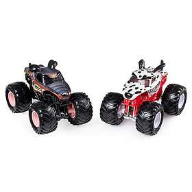 Monster Jam 1:64 Die Cast 2-pack Mutt Vs Mutt Dalmatian