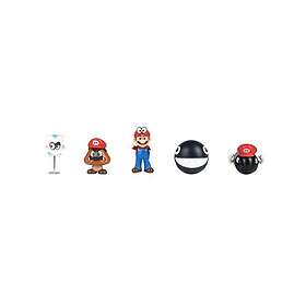Nintendo Super Mario Hahmo 5 Pakkaus 6cm