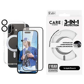 CARE by 3-i-1 Keramisk Pakke Deksel for iPhone 16