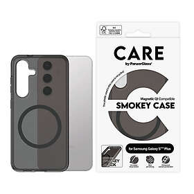 Flagship Fodral Urban Combat Smokey m. Svart Qi Kompatibel Samsung Galaxy S25+