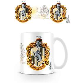 Harry Potter Hufflepuff Crest Mugg