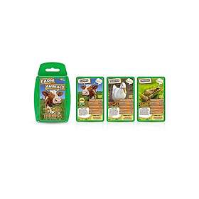 Winning Moves Farm Animals Top Trumps Card Game