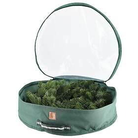 Clas Ohlson Oppbevaringspose for krans og dekorasjoner Grønn, 50 cm