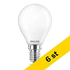 Philips LED E14 P45 2700K 806lm 6.5W 6-pack
