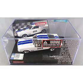 Carrera Toys Evolution Ford Mustang GT N°289 White Blue Stripes (27450)