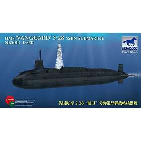 Bronco 1/350 HMS Vanguard S-28 SSBN Submarine