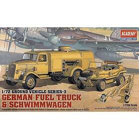 Academy 1/72 German Fuel Truck and Schwimmwagen