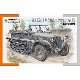 Special Hobby 1/72 Sd.Kfz 10 Zugkraftwagen 1t (Demag D7)
