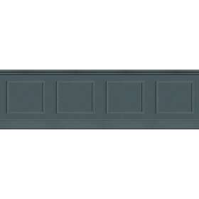 Casadeco LA BIBLIOTHEQUE BLEU PETR GALONS &amp; FRISES MOCO200466937