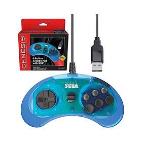 Retro-Bit SEGA Genesis 6-knaps Arcade Pad USB C