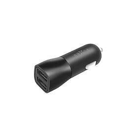 Fixed FIXCC15-2U-BK Biloplader 2xUSB-A 15W 12/24V