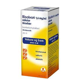 Bisolvon Blanding Kirsebær 1.6mg/ml 200ml