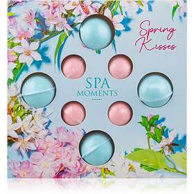 Spa Moments Spring Kisses Badbomb Presentförpackning 8 st