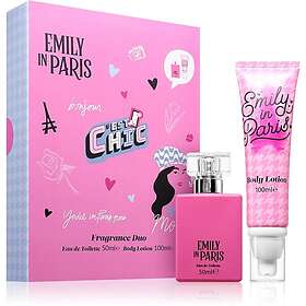 Emily In Paris Fragrance Duo for Women (Eau de Toilette 50ml, Body Lotion 100ml)