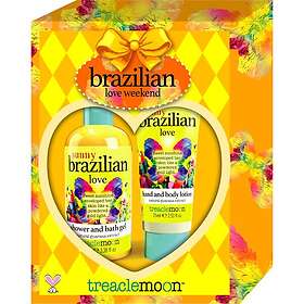 Treaclemoon Brazilian Love Weekend Set för kvinnor (Hand- och kroppslotion 75ml, Dusch- och badgel 100ml)