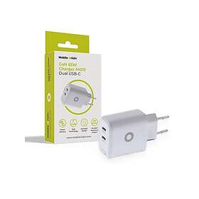 Mobile Origin MO-GAN65W-MO19 GaN 65W Dobbelt USB-C Oplader