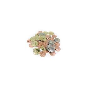 Mayday Games Metal Coins - Sci-Fi - 50 stk Brettspill Oppgraderingssett