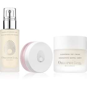 Omorovicza Perfect Trio Set för Kvinnor (Refreshing Mist 100ml, Lip Balm 10ml, Cushioning Day Cream 50ml)