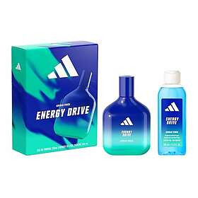 Adidas Vibes Energy Drive Unisex Gift Set (Eau de Parfum 100 ml, Shower Gel 100 