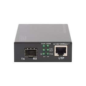 Digitus DN-82140 Gigabit PoE Media Converter 1GbE