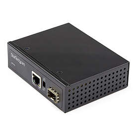 StarTech PoE+ Industriell fiber till Ethernet-mediakonverter 60W