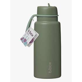 b.box Isolerad Vattenflaska Flip Straw 1L