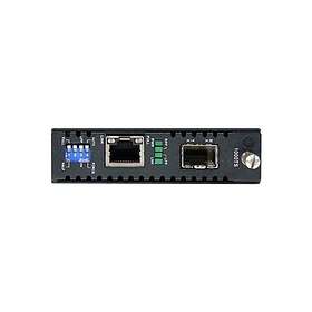 StarTech.com Gigabit Ethernet Fiber Media Converter with Open SFP Slot